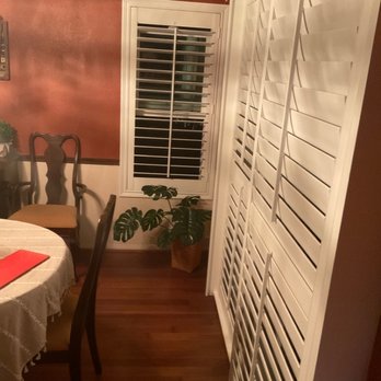 The Shutter Guys - Shutter for our sliding glass doors. - Shades & Blinds Near Me - Escondido, California