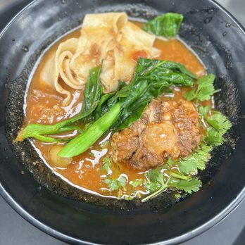Hi Trendy Dumpling - Oxtail Noodle  Soup - Szechuan Near Me - Houston, Texas