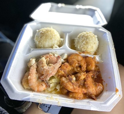 Kahuku shrimp box by null