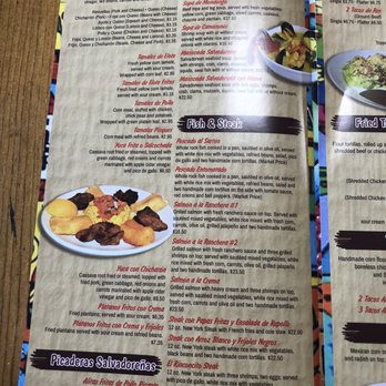 El Rinconcito Cafe - Menu - Salvadoran Near Me - Washington, DC, District of Columbia El Rinconcito Cafe - Menu - Salvadoran Near Me - Washington, DC, District of Columbia