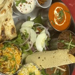 Delhi indian eats - THALI