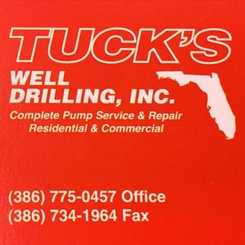 Tuck's Well Drilling - Well Drilling Near Me - DeLand, Florida Tuck's Well Drilling - Well Drilling Near Me - DeLand, Florida