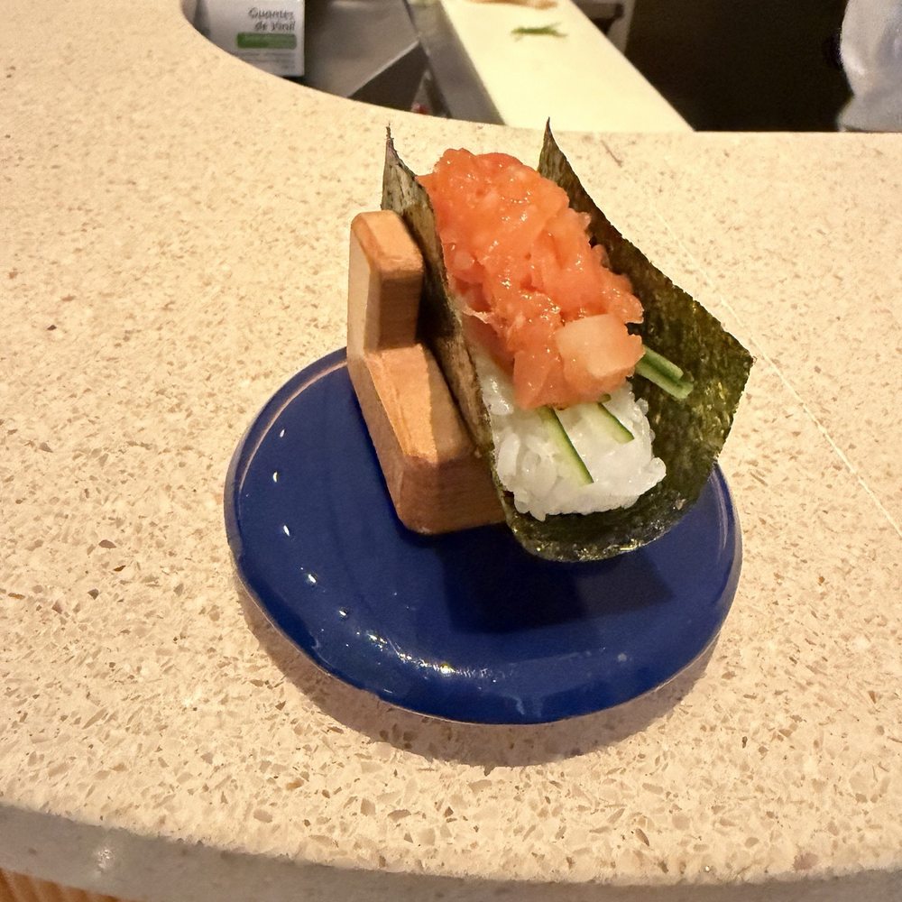 Nami Nori - Temaki Stater Set - salmon + cucumber - Sushi Bars Near Me - Brooklyn, New York Nami Nori - Temaki Stater Set - salmon + cucumber - Sushi Bars Near Me - Brooklyn, New York