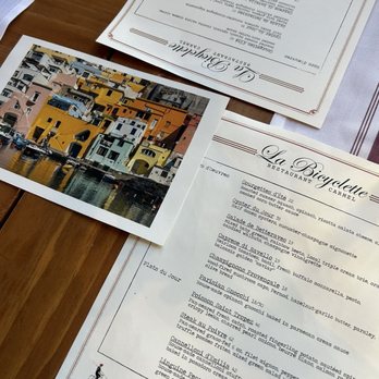 La Bicyclette - Menu - French Near Me - Carmel, California