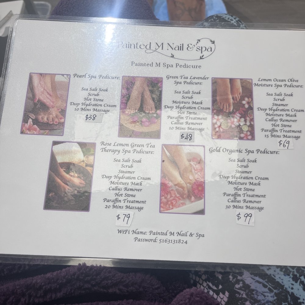 Painted M Nail Spa - Spa pedis - Nail Salons Near Me - Westbury, New York
