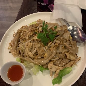 Coconut Rabbit - Kai gua Charred Noodle with Chicken - Thai Near Me - Los Alamitos, California Coconut Rabbit - Kai gua Charred Noodle with Chicken - Thai Near Me - Los Alamitos, California