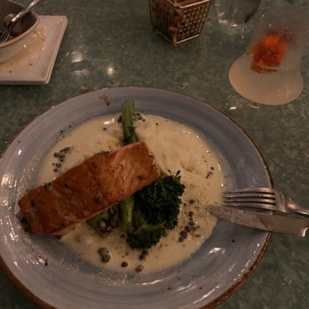 Rusty Pelican - Miami - Atlantic Salmon - Seafood Near Me - Key Biscayne, Florida Rusty Pelican - Miami - Atlantic Salmon - Seafood Near Me - Key Biscayne, Florida