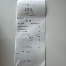 Receipt