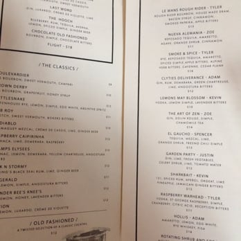 Spoke & Steele - The massive cocktail list! Also contains beer, wine, & spirit collections. - American Near Me - Indianapolis, Indiana Spoke & Steele - The massive cocktail list! Also contains beer, wine, & spirit collections. - American Near Me - Indianapolis, Indiana