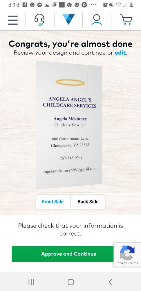 Angela Angel's Childcare Services - childcare center in Chesapeake, VA