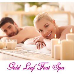Gold Leaf Foot Spa