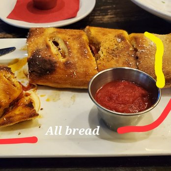 Pizza Rock - Way too much bread. Not enough sauce. - Pizza Near Me - Henderson, Nevada Pizza Rock - Way too much bread. Not enough sauce. - Pizza Near Me - Henderson, Nevada