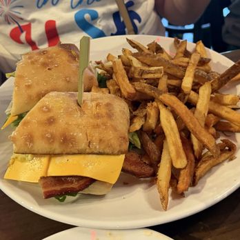 Eddie's - Edmond - California Club Sandwich with French Fries - Cocktail Bars Near Me - Edmond, Oklahoma Eddie's - Edmond - California Club Sandwich with French Fries - Cocktail Bars Near Me - Edmond, Oklahoma