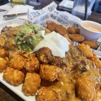 Cold Beers & Cheeseburgers - Original Tot-Chos - American Near Me - Peoria, Arizona Cold Beers & Cheeseburgers - Original Tot-Chos - American Near Me - Peoria, Arizona