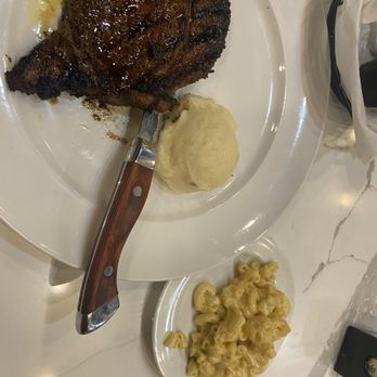 Briquettes Steakhouse - Ribeye Garlic Mashed Potatoes Three Cheese Mac & Cheese - Steakhouses Near Me - Mobile, Alabama Briquettes Steakhouse - Ribeye Garlic Mashed Potatoes Three Cheese Mac & Cheese - Steakhouses Near Me - Mobile, Alabama