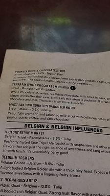 Menu photo 3 World of Beer Savannah, GA Menu photo 3 World of Beer Savannah, GA