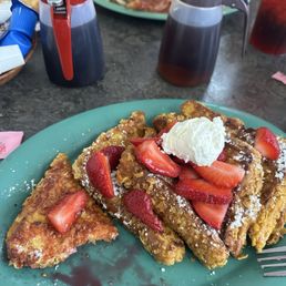 Crunchy French toast.