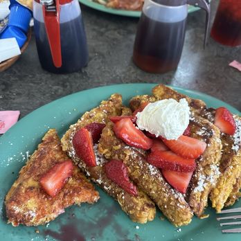 The Potholder Cafe P3 - Crunchy French toast. - Breakfast & Brunch Near Me - Long Beach, California