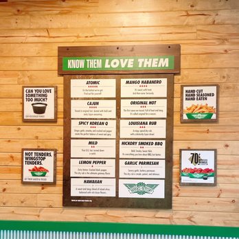 Wingstop - How spicy do you want them? - Chicken Wings Near Me - San Francisco, California