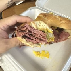 The River Dog Grill - This is what I got! Pretty disappointing. It tasted ok.