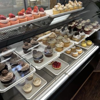 Bonnies Bakery and Cafe - a display of cupcakes - Cafes Near Me - Watertown, Connecticut Bonnies Bakery and Cafe - a display of cupcakes - Cafes Near Me - Watertown, Connecticut