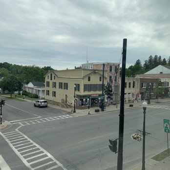 Lincklaen House - View from sitting room - Burgers Near Me - Cazenovia, New York