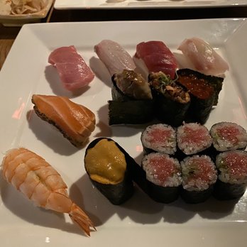 Sushi Ryusei - Sushi deluxe plus California uni (CA was $12, Japan was $15) - Sushi Bars Near Me - New York, New York Sushi Ryusei - Sushi deluxe plus California uni (CA was $12, Japan was $15) - Sushi Bars Near Me - New York, New York