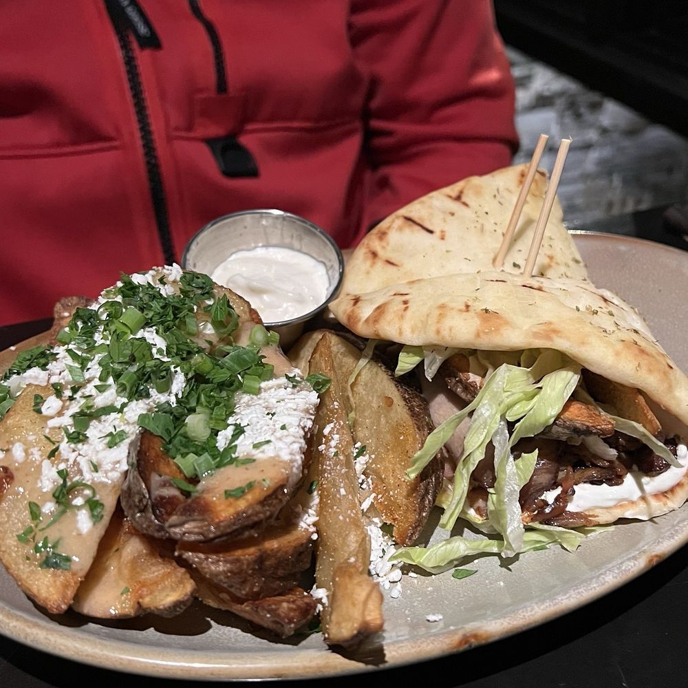 Balkan The Greek Restaurant - Gyro wrap - Greek Near Me - Banff, Alberta Balkan The Greek Restaurant - Gyro wrap - Greek Near Me - Banff, Alberta