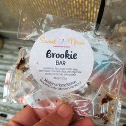 Sweet Nita's - The only picture I could get of the Brookie... Hubby loved it so much!