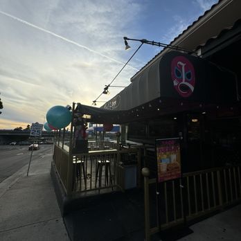 Lucha Libre - Outside seating - Mexican Near Me - San Diego, California