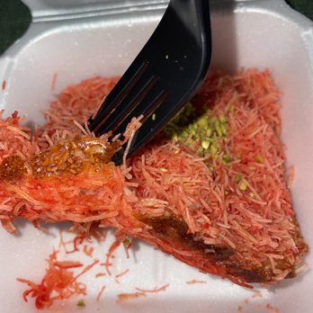 Abraj Mediterranean Restaurant - Kunafa with Cheese - Mediterranean Near Me - San Diego, California Abraj Mediterranean Restaurant - Kunafa with Cheese - Mediterranean Near Me - San Diego, California