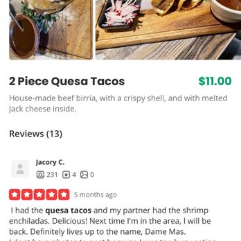 Dame Mas Urban Cantina - Mexican Near Me - Whittier, California