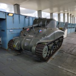 D-Day Museum and Overlord Embroidery - M4 Sherman tank