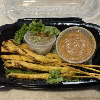 Zabb Thai Cuisine - Satay chicken - Thai Near Me - Newport Beach, California Zabb Thai Cuisine - Satay chicken - Thai Near Me - Newport Beach, California