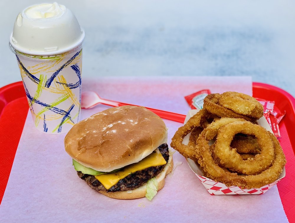 Food from B & D Burgers