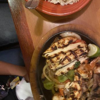 Santa Rosa Restaurant - Fajita which has chicken/beef/and cooked veggies - Mexican Near Me - Frederick, Maryland
