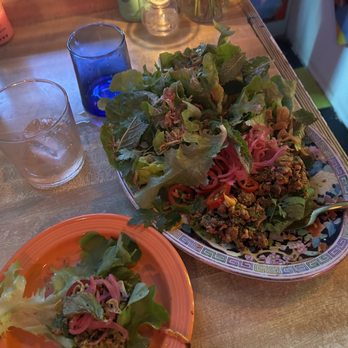 Li'l Deb's Oasis - Chorizo larb - Seafood Near Me - Hudson, New York
