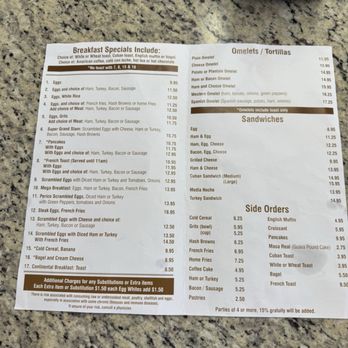 Puerto Sagua Restaurant - Menu - Cuban Near Me - Miami Beach, Florida