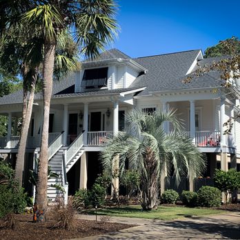DLV Roofing & Exteriors - CertianTeed Landmark Pro Architectural Shingles in Moire Black - Roofing Near Me - Charleston, South Carolina DLV Roofing & Exteriors - CertianTeed Landmark Pro Architectural Shingles in Moire Black - Roofing Near Me - Charleston, South Carolina