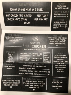 Menu photo 2 Nashville Hot Chicken Victor, NY