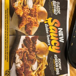Tray advertisement Tray advertisement