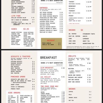 Wanda J's Next Generation Restaurant - January 2024 Menu - Soul Food Near Me - Tulsa, Oklahoma