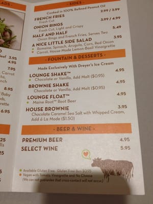 Menu photo 5 Burger Lounge Santa Monica, CA Menu photo 5 Burger Lounge Santa Monica, CA