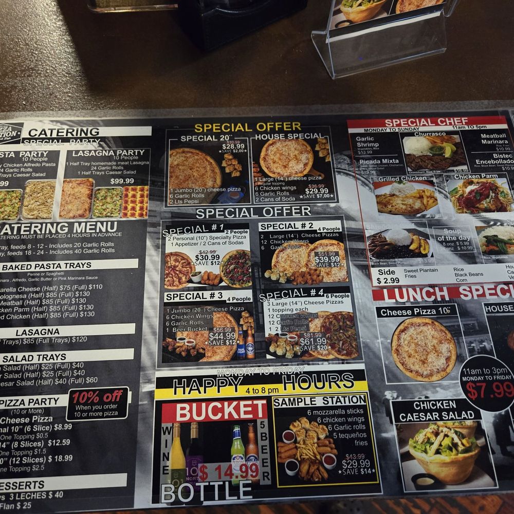 Pizza Station 826 - Menu - Pizza Near Me - Hialeah, Florida Pizza Station 826 - Menu - Pizza Near Me - Hialeah, Florida