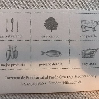 Filandón - Spanish Near Me - Madrid, M