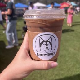 Reese's iced latte