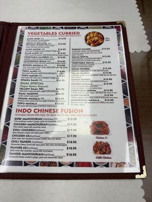 Menu photo 7 Namaste India Cafe Redlands, CA