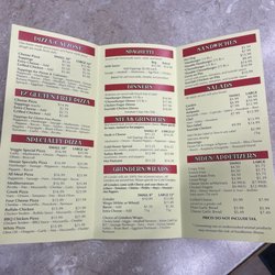 Gold House Pizza & Greek Restaurant - Menu