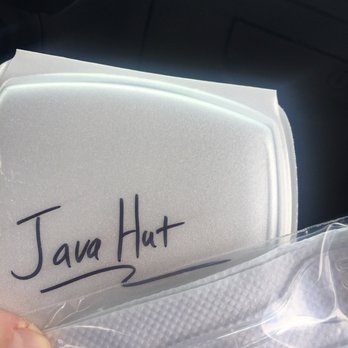 Java Hut - Who offers this level of service with a napkin and fork packaged in a resealable bag? I'm impressed and the muffin was delish! #banananut - Coffee & Tea Near Me - Delta, Colorado