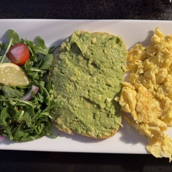 Carolina Coffee Shop - Smash Avocado with a side of scrambled eggs (extra $) - Breakfast & Brunch Near Me - Chapel Hill, North Carolina Carolina Coffee Shop - Smash Avocado with a side of scrambled eggs (extra $) - Breakfast & Brunch Near Me - Chapel Hill, North Carolina